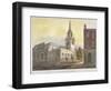 Church of St Lawrence Jewry from Guildhall Yard, City of London, 1810-William Pearson-Framed Giclee Print