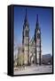 Church of St. Ludmila, Prague, Czech Republic-null-Framed Stretched Canvas