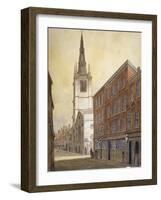 Church of St Margaret Pattens, Eastcheap, City of London, 1815-William Pearson-Framed Giclee Print