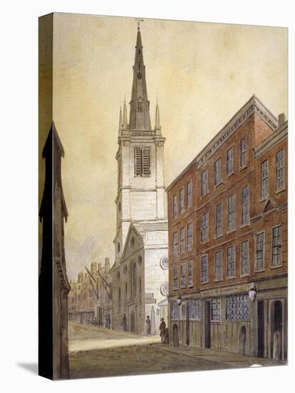 Church of St Margaret Pattens, Eastcheap, City of London, 1815-William Pearson-Stretched Canvas