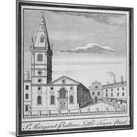 Church of St Margaret Pattens, Little Tower Street, City of London, 1750-null-Mounted Giclee Print