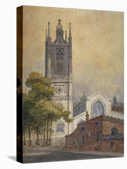 Church of St Margaret, Westminster, London, C1810-William Pearson-Stretched Canvas