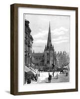 Church of St Martin in the Bull Ring, Birmingham, West Midlands, 1887-null-Framed Giclee Print