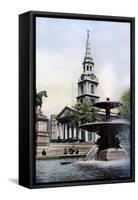 Church of St Martin-In-The-Fields, Trafalgar Square, London, C1930S-Herbert Felton-Framed Stretched Canvas