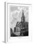 Church of St Martin in the Fields, Westminster, London, 1810-T Bonnor-Framed Giclee Print