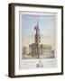 Church of St Martin-In-The-Fields, Westminster, London, C1825-David Laing-Framed Giclee Print