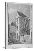 Church of St Martin Orgar, Martin Lane, City of London, 1831-James B Allen-Stretched Canvas