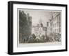 Church of St Martin Outwich, Viewed from Bishopsgate, City of London, 1830-A Cruse-Framed Giclee Print