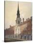 Church of St Martin Within Ludgate and Ludgate Hill, City of London, 1815-William Pearson-Stretched Canvas