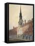 Church of St Martin Within Ludgate and Ludgate Hill, City of London, 1815-William Pearson-Framed Stretched Canvas