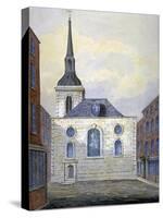 Church of St Mary Abchurch, City of London, C1815-William Pearson-Stretched Canvas