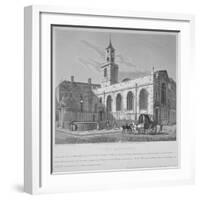 Church of St Mary Aldermanbury, City of London, 1814-Joseph Skelton-Framed Giclee Print