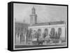 Church of St Mary Aldermanbury, City of London, 1830-R Acon-Framed Stretched Canvas