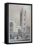 Church of St Mary Aldermary, City of London, 1830-Thomas Hosmer Shepherd-Framed Stretched Canvas