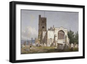 Church of St Mary at Lambeth, London, C1810-George Shepherd-Framed Giclee Print