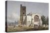 Church of St Mary at Lambeth, London, C1810-George Shepherd-Stretched Canvas