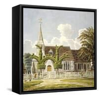 Church of St Mary, Bedfont, Middlesex, 1802-null-Framed Stretched Canvas