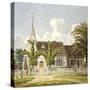 Church of St Mary, Bedfont, Middlesex, 1802-null-Stretched Canvas