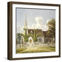 Church of St Mary, Bedfont, Middlesex, 1802-null-Framed Giclee Print