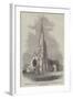 Church of St Mary, in Course of Construction at Hornsey-Rise-null-Framed Giclee Print