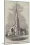 Church of St Mary, in Course of Construction at Hornsey-Rise-null-Mounted Giclee Print