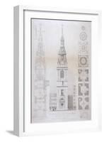 Church of St Mary Le Bow, City of London, 1850-John Le Keux-Framed Giclee Print