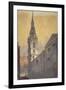 Church of St Mary Le Bow from Bow Churchyard, City of London, C1815-William Pearson-Framed Giclee Print