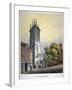 Church of St Mary Somerset, City of London, C1815-William Pearson-Framed Giclee Print