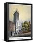 Church of St Mary Somerset, City of London, C1815-William Pearson-Framed Stretched Canvas