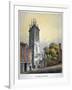 Church of St Mary Somerset, City of London, C1815-William Pearson-Framed Giclee Print