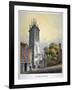 Church of St Mary Somerset, City of London, C1815-William Pearson-Framed Giclee Print