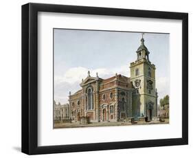 Church of St Mary, Whitechapel, London, 1811-John Coney-Framed Giclee Print