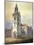 Church of St Mary, Whitechapel, London, C1815-William Pearson-Mounted Giclee Print