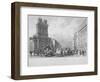 Church of St Mary Woolnoth, City of London, 1840-John Woods-Framed Giclee Print