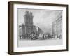 Church of St Mary Woolnoth, City of London, 1840-John Woods-Framed Giclee Print