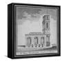 Church of St Mary Woolnoth from the North, City of London, 1770-null-Framed Stretched Canvas