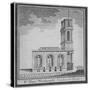 Church of St Mary Woolnoth from the North, City of London, 1770-null-Stretched Canvas