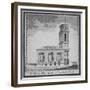 Church of St Mary Woolnoth from the North, City of London, 1770-null-Framed Giclee Print