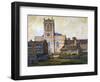 Church of St Matthew, Bethnal Green, London, C1815-William Pearson-Framed Giclee Print