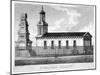 Church of St Matthew, Brixton, Lambeth, London, C1825-Robert Blemmell Schnebbelie-Mounted Giclee Print
