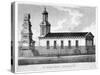 Church of St Matthew, Brixton, Lambeth, London, C1825-Robert Blemmell Schnebbelie-Stretched Canvas