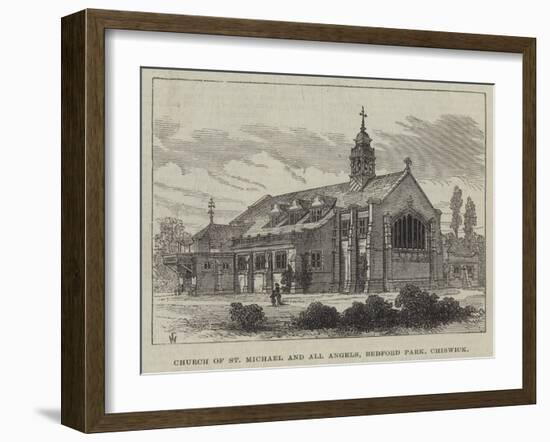 Church of St Michael and All Angels, Bedford Park, Chiswick-Frank Watkins-Framed Giclee Print