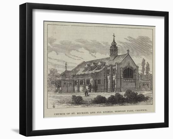 Church of St Michael and All Angels, Bedford Park, Chiswick-Frank Watkins-Framed Giclee Print