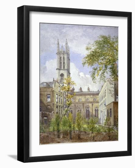 Church of St Michael, Cornhill, City of London, 1882-John Crowther-Framed Giclee Print