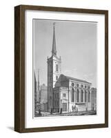 Church of St Michael, Queenhithe, City of London, 1812-Joseph Skelton-Framed Giclee Print