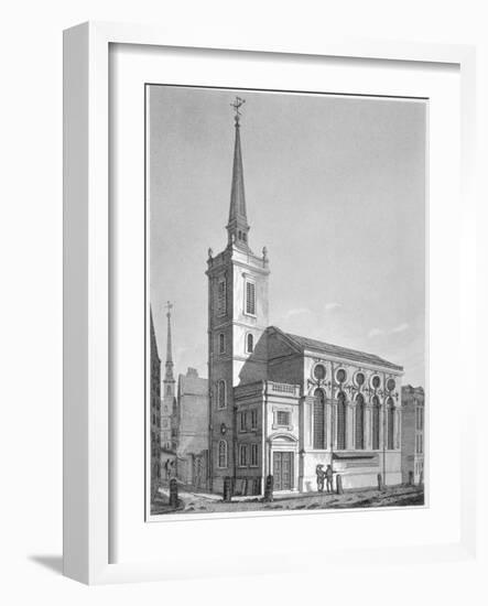 Church of St Michael, Queenhithe, City of London, 1812-Joseph Skelton-Framed Giclee Print