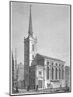 Church of St Michael, Queenhithe, City of London, 1812-Joseph Skelton-Mounted Giclee Print