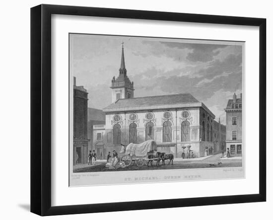 Church of St Michael, Queenhithe, City of London, 1831-James Tingle-Framed Giclee Print