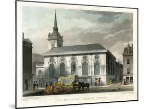 Church of St Michael Queenhithe, City of London, 1831-J Tingle-Mounted Giclee Print