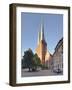 Church of St. Nicholas and Museum Knoblauchhaus in the Nicholas' Quarter, Berlin, Germany-Markus Lange-Framed Photographic Print